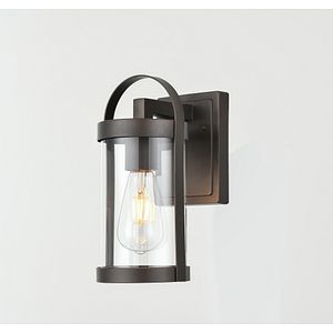 Aplica de exterior KLAUSEN Blaze 3R KL133002, 15W, E27, Cafeniu