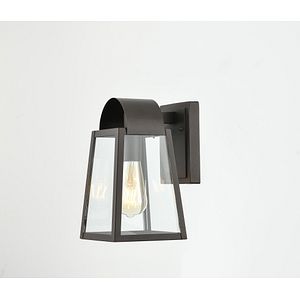 Aplica de exterior KLAUSEN Blaze 3S KL133003, 15W, E27, Cafeniu