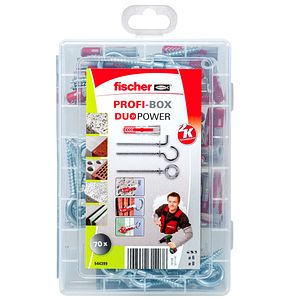 Dibluri cu carlige FISCHER DuoPower, 6 si 8mm, 70buc