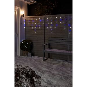 Perdea de lumini LED UOSF2208, 720 leduri, iluminare albastru