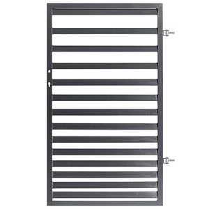 Poarta metalica pietonala Stela, otel galvanizat, 90 x 150 cm, deschidere dreapta  Polbram