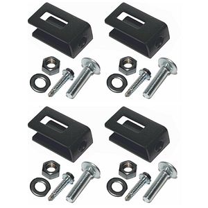 Conector tip U, set 4 buc., gri, 5.5 x 4.5 x 2.5 cm  Polbram