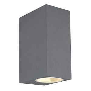 Lampa de exterior GLOBO Veronika, IP44, GU10, 35W, aluminiu, gri