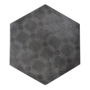 Gresie interior Kero Boreal, antracit, portelanata, 27 x 23 cm, suprafata 0,75 mp