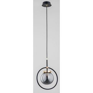 Lustra tip pendul, Negru, 40 W, 1 x E14  Alfa Akira