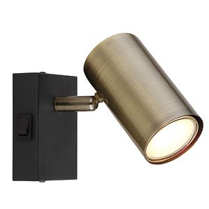 Spot negru mat, 25 W Globo