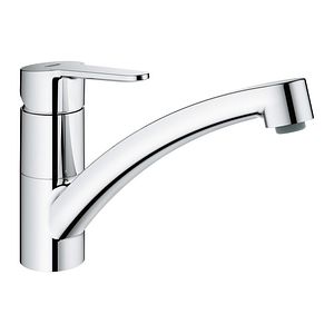 Baterie bucatarie Grohe StartEco 31686000, metal, argintiu
