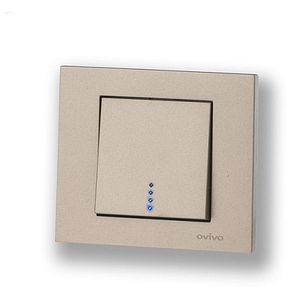 Intrerupator cu Led ST Grano Titan  Ovivo