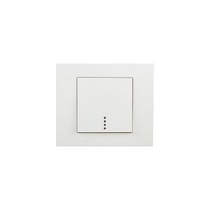 Intrerupator cu Led ST Grano Alb  Ovivo