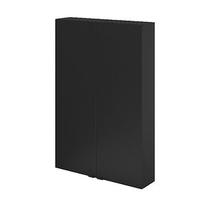 Dulap baie GoodHome Imandra, suspendat, 60 x 15 x 90 cm, negru