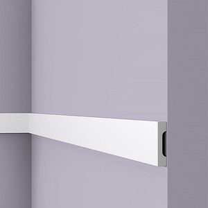 Brau decorativ NMC Noel&Marquet Wd2 7 x 200 cm, 15mm, alb