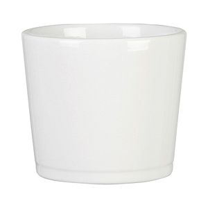 Ghiveci flori SCHEURICH, ceramica, D 22 cm, alb
