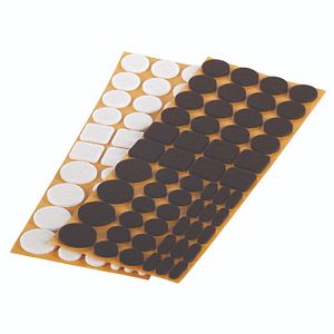 Set pasle, 110 bucati, alb/maro