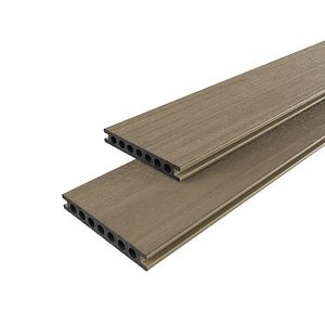 Dusumea pentru terasa KLIKSTROM Premium, 220 x 14.5 x 2.1 cm, WPC, maro