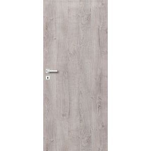 Usa interior Exmoor, fara geam, stanga, MDF, 88 x 206 cm, gri