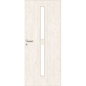 Usa interior Klaro, cu geam, dreapta, MDF, 78 x 206 cm, stejar