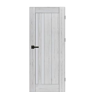 Usa interior Vivo, cu geam, dreapta, MDF, 88 x 206 cm, gri