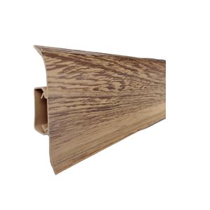 Plinta parchet VILO Flex 555, PVC, 250 x 5.5 cm, maro