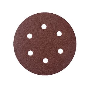 Disc abraziv cu prindere tip Velcro Mac Allister, 150 mm P120, 5 bucati