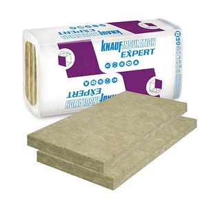 Vata minerala bazaltica fatada Knauf Insulation, 100 x 60 x 6 cm, 3 mp, 0.035 W/mK