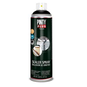 Vopsea spray pentru etansare PINTY PLUS, baza cauciuc, gri, 377.5g