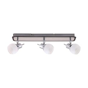 Aplica LED STRUHM Epos 02779, 3 x 40W, 590lm, crom-wenge