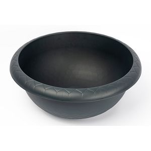 Ghiveci flori HARPLAST, D 40 cm, antracit