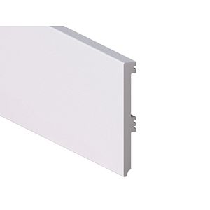 Plinta Rubin, polimer, 220 x 10 x 1.6 cm, alb