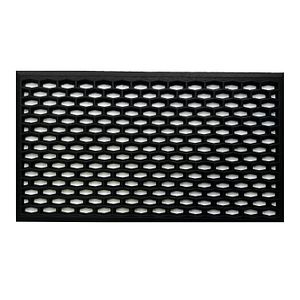Covoras intrare UNIC SPOT Tris, 40 x 70 cm, cauciuc, negru
