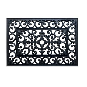 Covoras intrare UNIC SPOT Vintage, 40 x 60 cm, cauciuc, negru