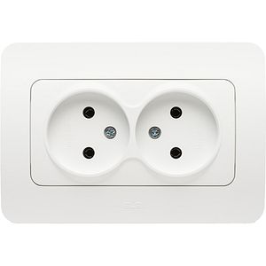 Priza electrica ELBI EL0072891, IP20, 16A, 220-240 V, alb