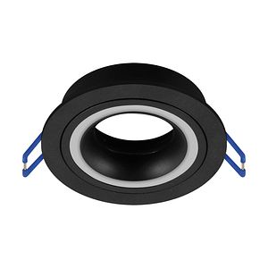 Spot Incastr Indi C Mic Negru