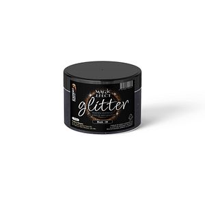 Glitter Negru, 150 Gr Magic Effect