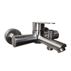 Baterie cada Reecomer Fait, monocomanda, inox, finisaj satinat
