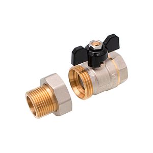 Robinet cu clapa fluture ERMETIQ ER-HMF34, 3/4", alama