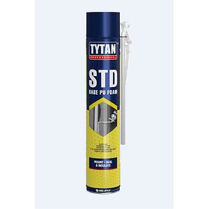 Spuma poliuretanica, aplicare manuala, 670 ml, Galben, STD Tytan Professional
