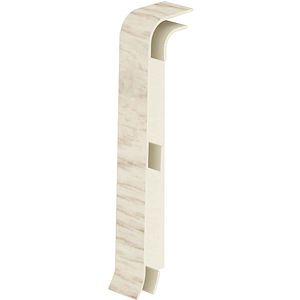 Terminatie stanga-dreapta VILO Esquero 604, PVC, 6.7 cm, 2 bucati, platan Bianco