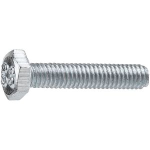Surub metric hexagonal SEDA INVEST, 10 x 40 mm, argintiu