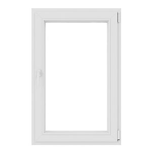 Fereastra termopan APLAST, PVC, 4 camere, 86 x 116 cm, deschidere batanta dreapta, alb
