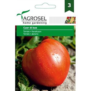 Seminte tomate Cuor di bue AGROSEL, 5.15 g