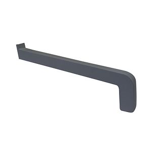 Capat glaf exterior BRAVO, PVC, 16.5 cm, gri