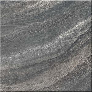Gresie interior si exterior Santana, 60 x 60 cm, grosime 8.5 mm, 1.08 m2, gri inchis piatra
