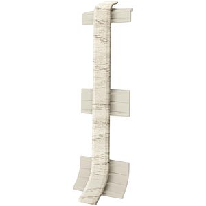 Element imbinare VILO Linela 404, PVC, 8 cm, 2 bucati, stejar Auckland