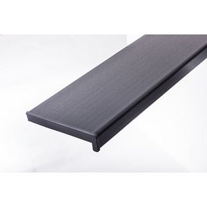 Glaf interior SUNNY, PVC, 150 x 15 cm, gri antracit