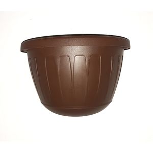 Ghiveci flori HARPLAST Ella, D 26 cm, maro
