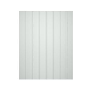Panou riflaj Wood Class, 1.2 x 12.5 x 270 cm, polimer, alb