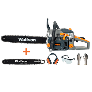 Drujba benzina (Motofierastrau) Wolfson STX-620, 3.5CP, 58CC, lama 45 cm, 7.2 kg