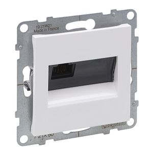 Priza RJ45, cat.5e, UTP, alb
