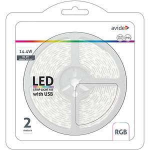 Banda Led Rgb 2M Ip65 Avide
