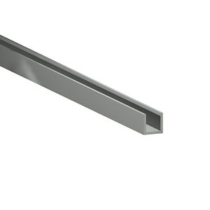 PROFIL U ALU ENOXAT 8X8MM 1M
